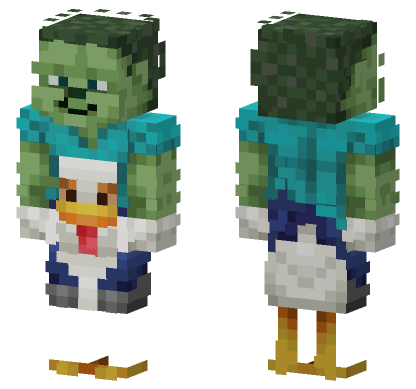 Donald Duck Skin Minecraft Bedrock skin
