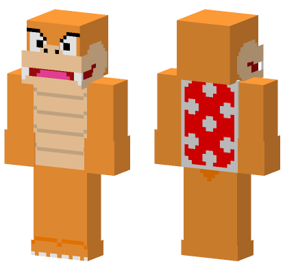 Donkey Kong Skin Minecraft Bedrock skin