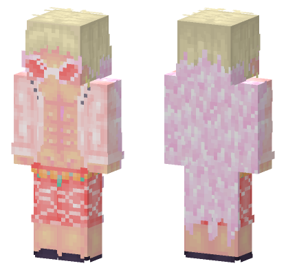 Donquixote Doflamingo Joker Minecraft Bedrock skin