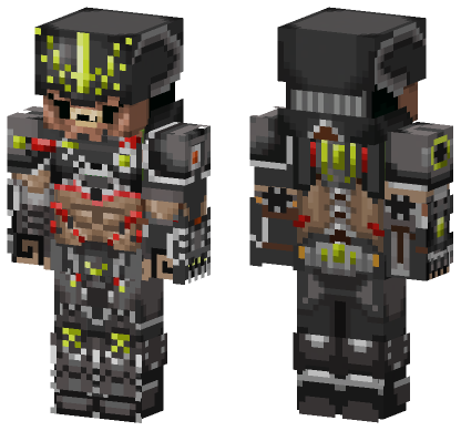 Doom Eternal Cultist Skin Minecraft Bedrock skin