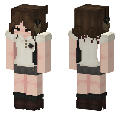 Double Buns NYC Minecraft Bedrock skin