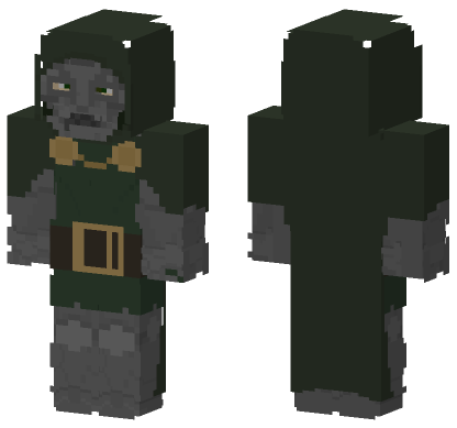 Dr Doom Comics Minecraft Bedrock skin