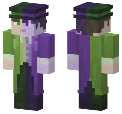 Dr Jekyll Mr Hyde Minecraft Bedrock skin
