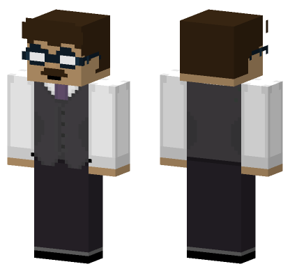 Dr Kirklan And Mr Hyde Minecraft Bedrock skin