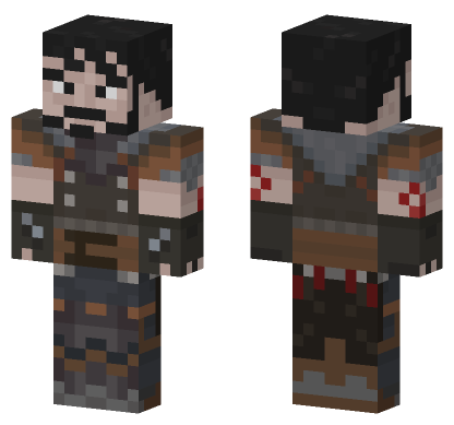 Dragon Age Hawke Male Minecraft Bedrock skin