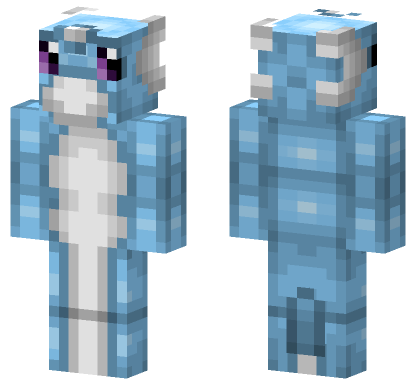 Dratini Pokemon Skin Minecraft Bedrock skin