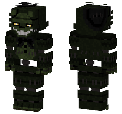 Dreadbear Fall Fest Skin Minecraft Bedrock skin