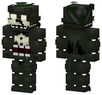 Dreadbear Five Nights Freddy Minecraft Bedrock skin