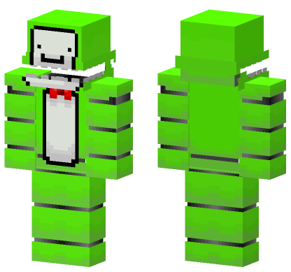 Dream Animatronic FNAF Minecraft Bedrock skin