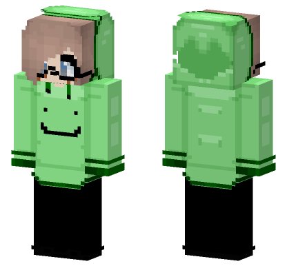 Dream Hoodie Skin Minecraft Bedrock skin