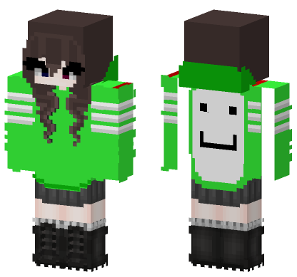 Dream Merch Skin Minecraft Bedrock skin