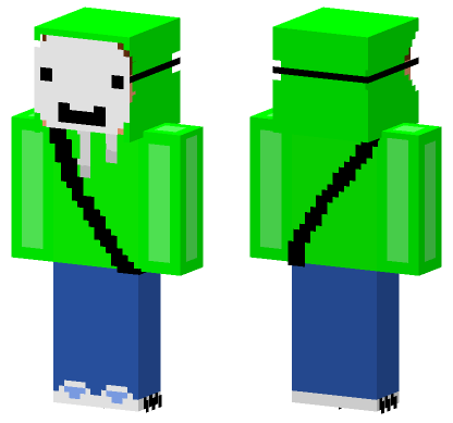 Dream V2 5140687 Minecraft Bedrock skin