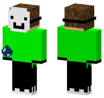 Dream With Ender Pearl Minecraft Bedrock skin