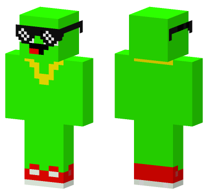 Drip Dep With DWI Glasses Minecraft Bedrock skin