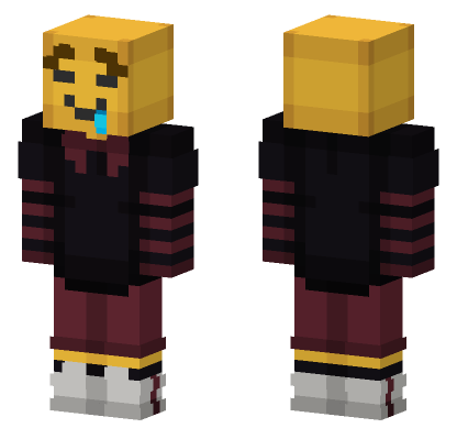 Drooling Face Skin Minecraft Bedrock skin