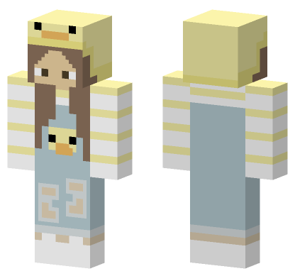 Duck Girly Minecraft Bedrock skin