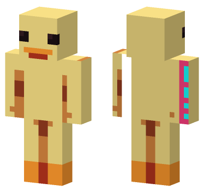 Ducky Skin Minecraft Bedrock skin