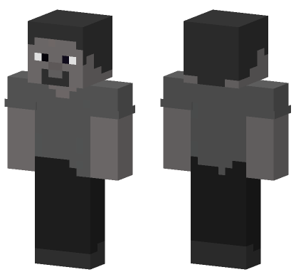 Dummy Steve Minecraft Bedrock skin