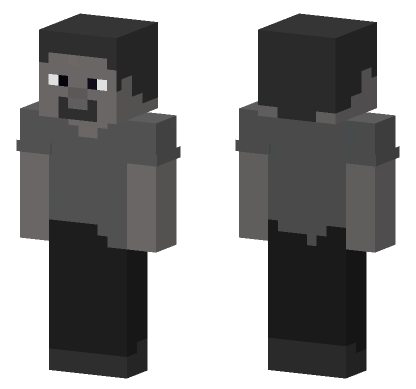 Dummy Steve Slim Minecraft Bedrock skin