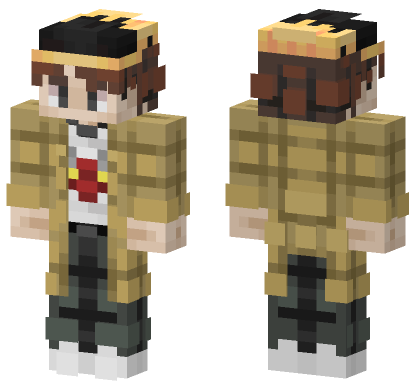 Dustin Season 5 Minecraft Bedrock skin