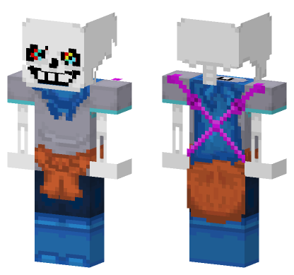 Dusttrust Sans 5725246 Minecraft Bedrock skin