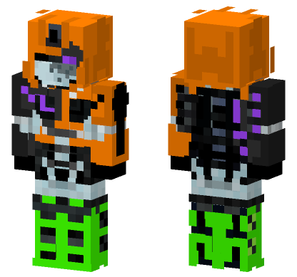 Dying SD7 Transformer Minecraft Bedrock skin