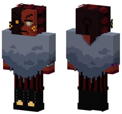 Eaps Tsams Eclipse Minecraft Bedrock skin