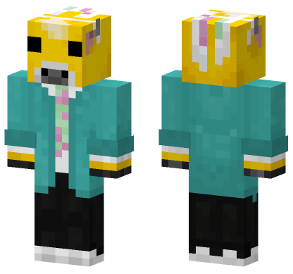 Easter Moobloom Minecraft Bedrock skin