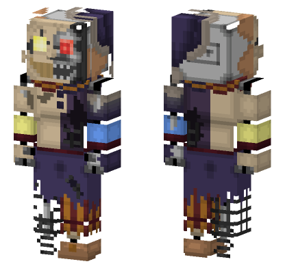 Eclipse 6195842 Minecraft Bedrock skin