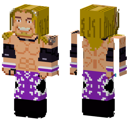 Edge WWE WWF Minecraft Bedrock skin