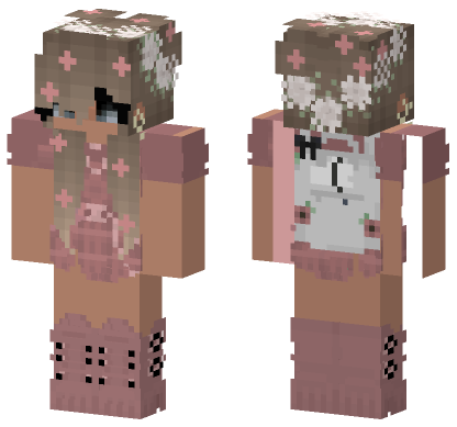 Edit Of Rhiannon17x Skin Minecraft Bedrock skin