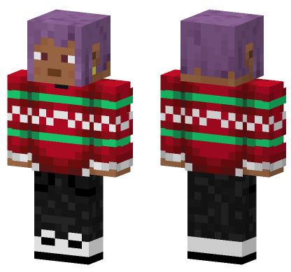 Efe Sweater 6 Minecraft Bedrock skin