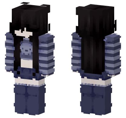 Egirl 6767137 Minecraft Bedrock skin