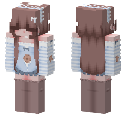 Egirl 6847974 Minecraft Bedrock skin