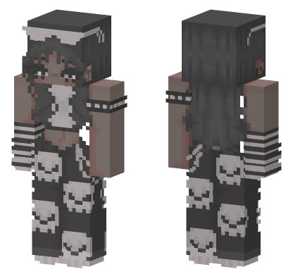 Egorl 5291095 Skull Skin Minecraft Bedrock skin
