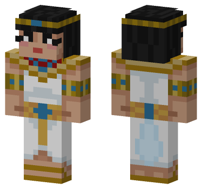Egyptian Queen Skin Minecraft Bedrock skin