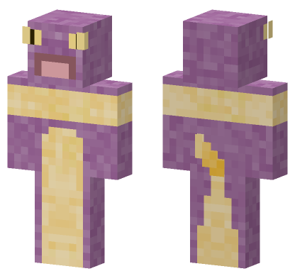 Ekans Pokemon Skin Minecraft Bedrock skin