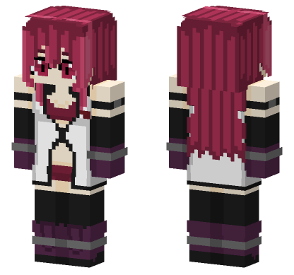 Elena Metal Slug Minecraft Bedrock skin