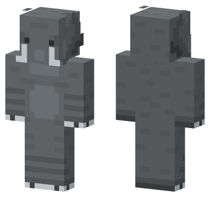 Elephant Skin Minecraft Bedrock skin