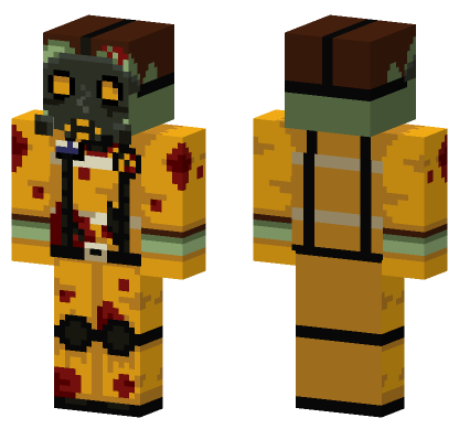 Elite Boomer Zombie Minecraft Bedrock skin