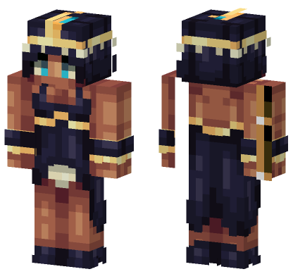 Eliza Minecraft Bedrock skin