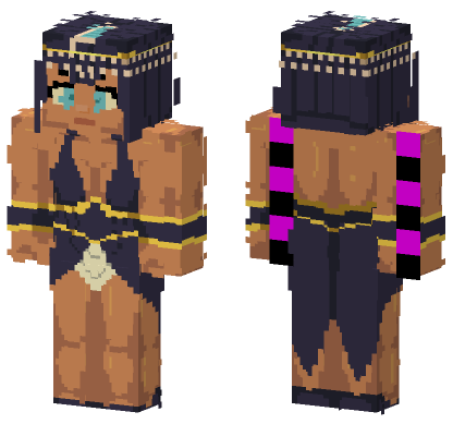 Eliza Skullgirls Minecraft Bedrock skin