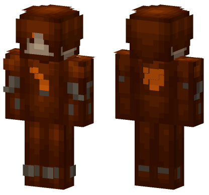 Ember Assassin Minecraft Bedrock skin