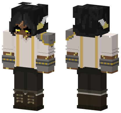 Emberine Skin With Head Wings Minecraft Bedrock skin