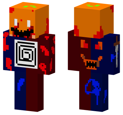 Emm1224 Halloween Costume Minecraft Bedrock skin