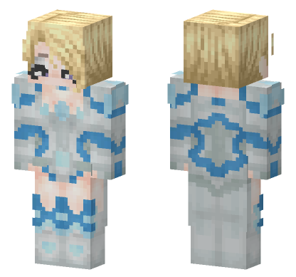 Emma Frost Marvel Rivals Outfit Minecraft Bedrock skin