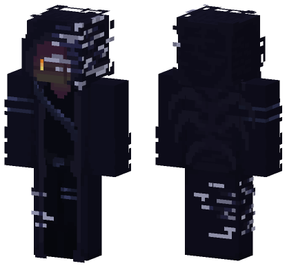 Emo Ah Necromancer Minecraft Bedrock skin