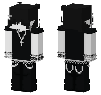 Emo Boy 6962263 Minecraft Bedrock skin