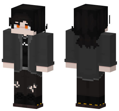 Emo Boy HD Skin Minecraft Bedrock skin