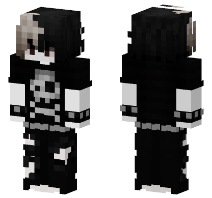 Emo Style 2 Minecraft Bedrock skin